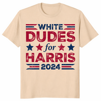 White Dudes For Harris shirt in sand