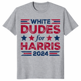 White Dudes For Harris shirt in sport grey