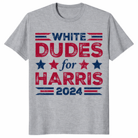 White Dudes For Harris shirt in sport grey