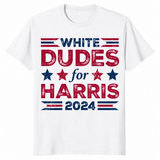 White Dudes For Harris shirt in white