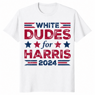 White Dudes For Harris shirt in white