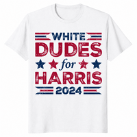 White Dudes For Harris shirt in white