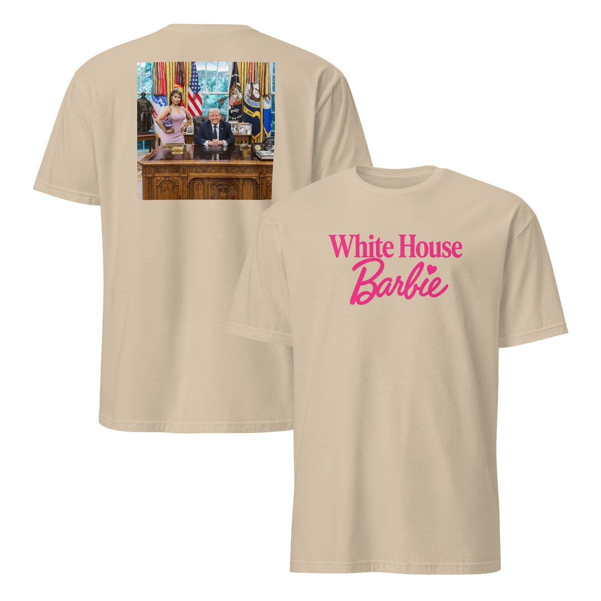 Trump And Nicki Minaj White House Barbie T Shirt | Cuccico