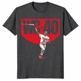 Willson Contreras shirt in dark heather grey