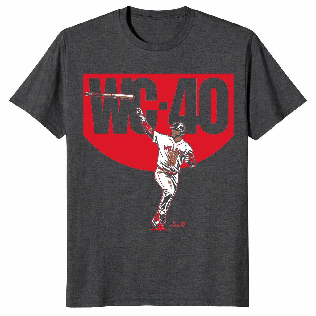 Willson Contreras shirt in dark heather grey