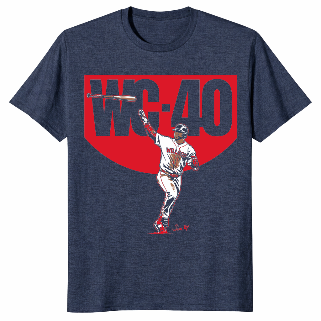 Willson Contreras shirt in heather navy