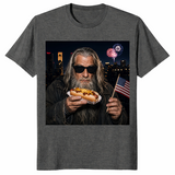 Wizard Hot Dog 4th of July Shirt | Funny Fantasy Patriotic Tee | Cuccico
