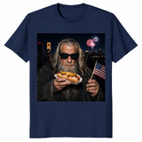 Wizard Hot Dog 4th of July Shirt | Funny Fantasy Patriotic Tee | Cuccico