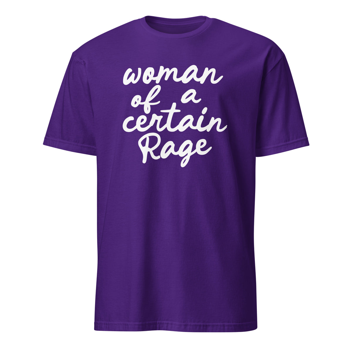 Person wearing Woman of a Certain Rage Shirt