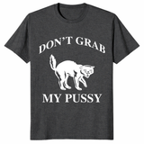 Women's rights funny cat tee with edgy feminist protest design