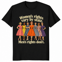 Women's rights shirt in black