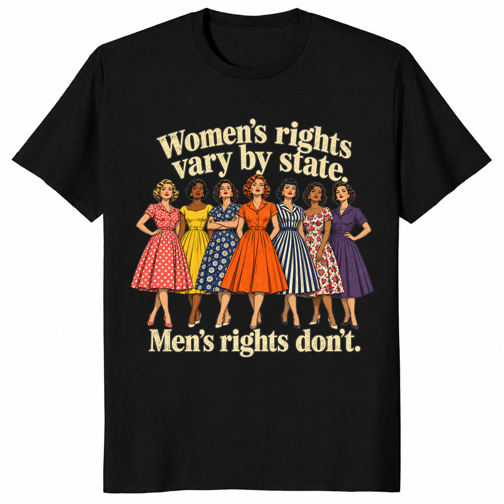Women's rights shirt in black
