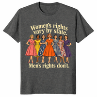 Women's rights shirt in dark heather
