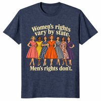 Women's rights shirt in heather navy