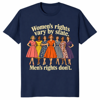 Women's rights shirt in navy
