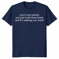 Work from home shirt in navy