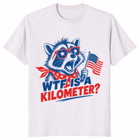 WTF is a kilometer shirt ice grey