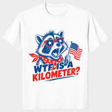 WTF is a kilometer shirt in white
