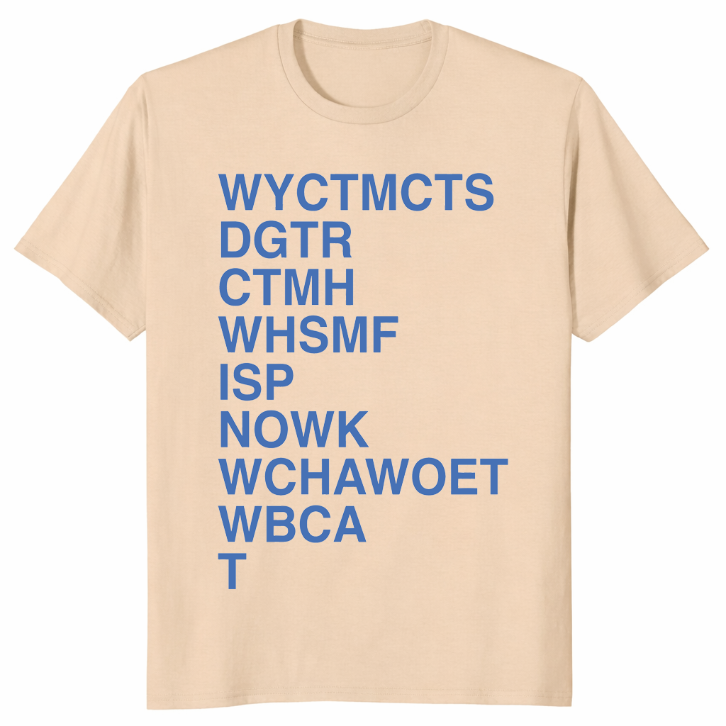 WYCTMCTS Hockey Romance shirt in sand
