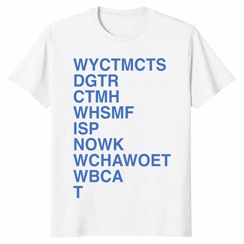 WYCTMCTS Hockey Romance shirt in white