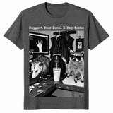 X-ray tech shirt in dark heather