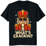 Cuccico Let’s Get Crackin’ Christmas Nutcracker T-Shirt – Funny Holiday Tee for Festive Cheer | Cuccico