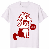 Year of the horse 2026 shirt ice grey