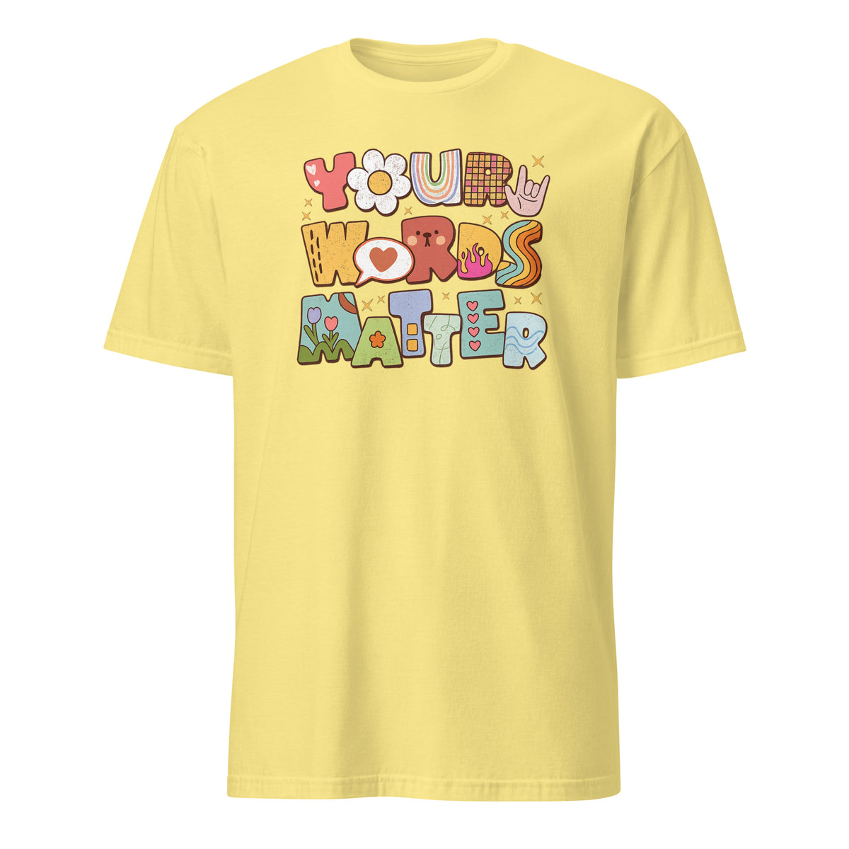 Your Words Matter Tee - Speech Therapy & Pathologist Shirt | Cuccico | Cuccico