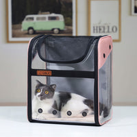 Foldable Pet Cat Dog Carrier Backpack - YourCatBackpack.Co