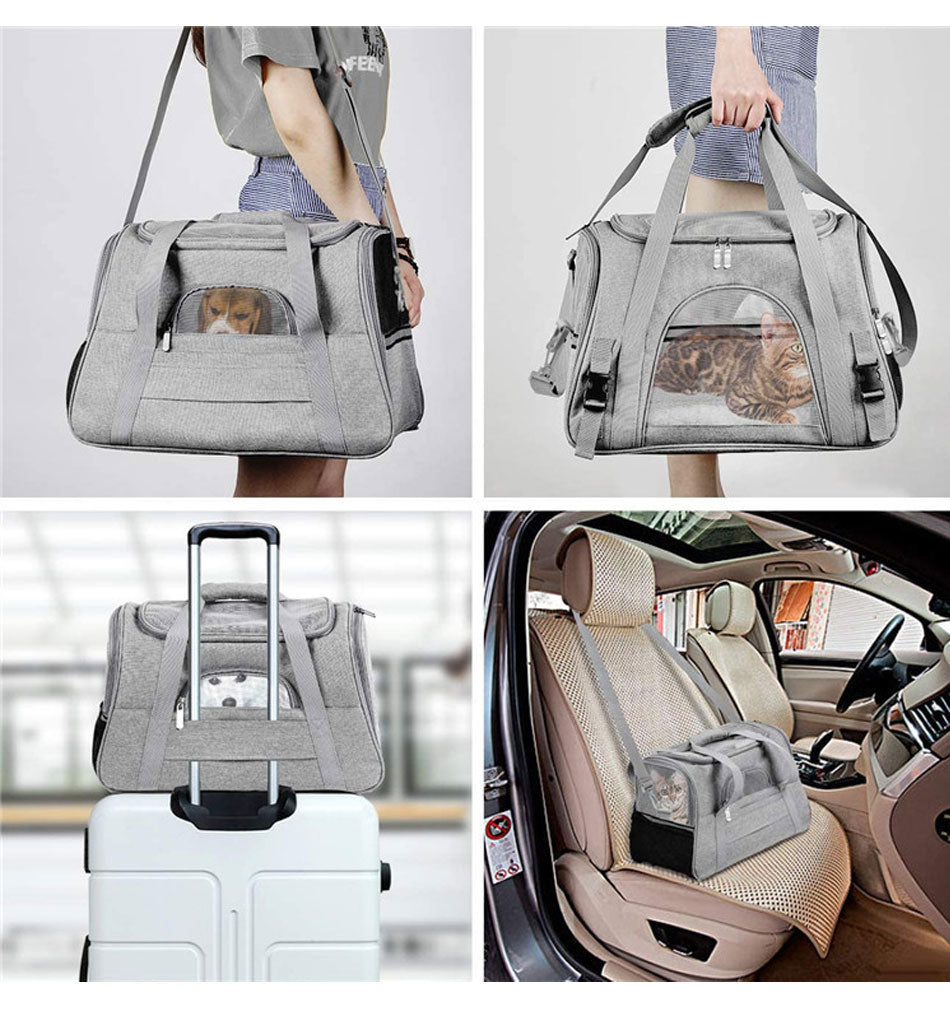 Airline-Approved Pet Carrier Bag for Small Cats and Dogs - YourCatBackpack.Co