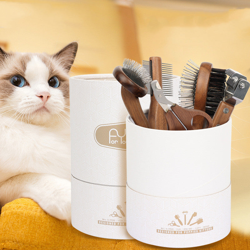Pet Dog And Cat Knot Massage Comb Set - YourCatBackpack.Co