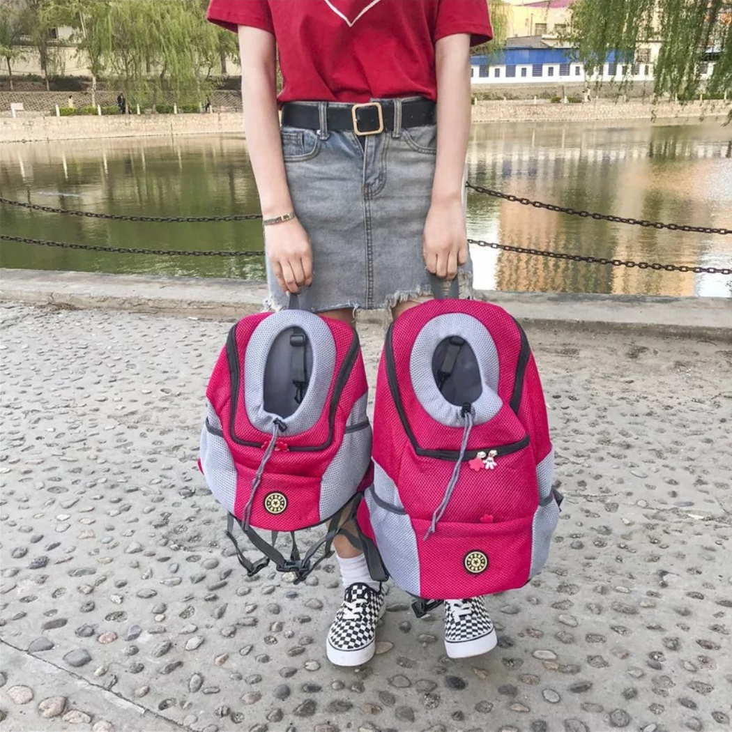 Double Shoulder Pet Dog Carrier Backpack - YourCatBackpack.Co