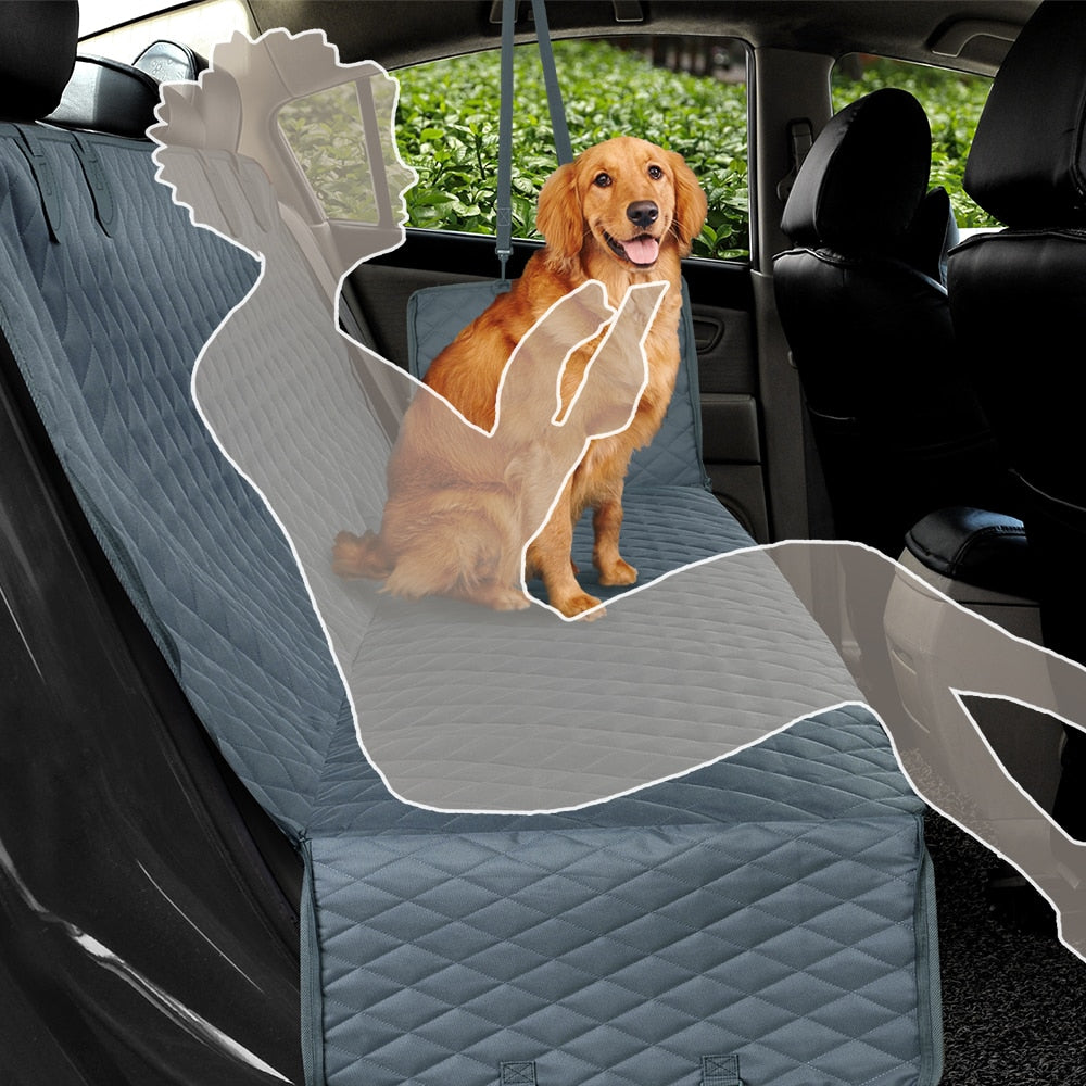Waterproof Dog Car Back Seat Protector Mat Cover - YourCatBackpack.Co