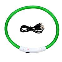 LED Light Dog Collar - Luminous Leash for Dogs & Cats - YourCatBackpack.Co