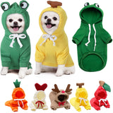 Pet Clothes Dogs Hooded Sweatshirt Fruit Warm Coat Cat Sweater Cold Weather Costume for Puppy Small Medium Large Dog Cat Clothes - YourCatBackpack.Co