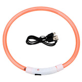 LED Light Dog Collar - Luminous Leash for Dogs & Cats - YourCatBackpack.Co
