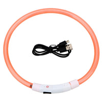 LED Light Dog Collar - Luminous Leash for Dogs & Cats - YourCatBackpack.Co