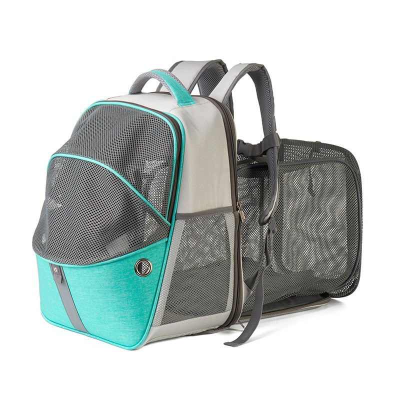 Large Capacity Expandable Cat Carrier Backpack - YourCatBackpack.Co