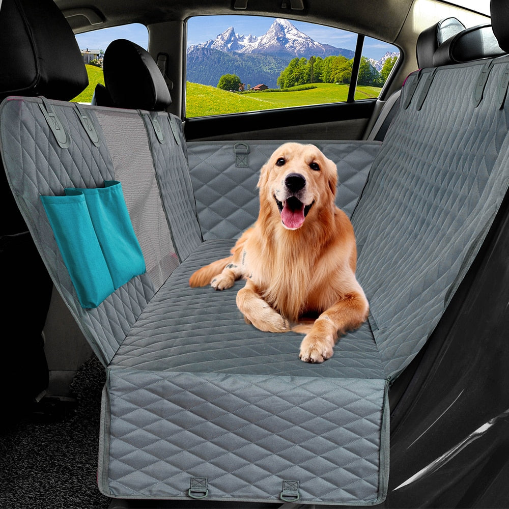 Waterproof Dog Car Back Seat Protector Mat Cover - YourCatBackpack.Co