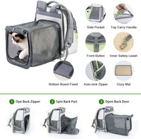 Large Capacity Expandable Cat Carrier Backpack - YourCatBackpack.Co