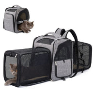 Expandable Cat Carrier Backpack for Cats and Small Dogs - YourCatBackpack.Co