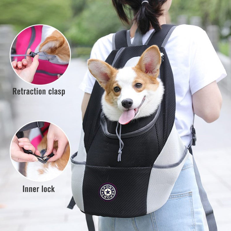Double Shoulder Pet Dog Carrier Backpack - YourCatBackpack.Co